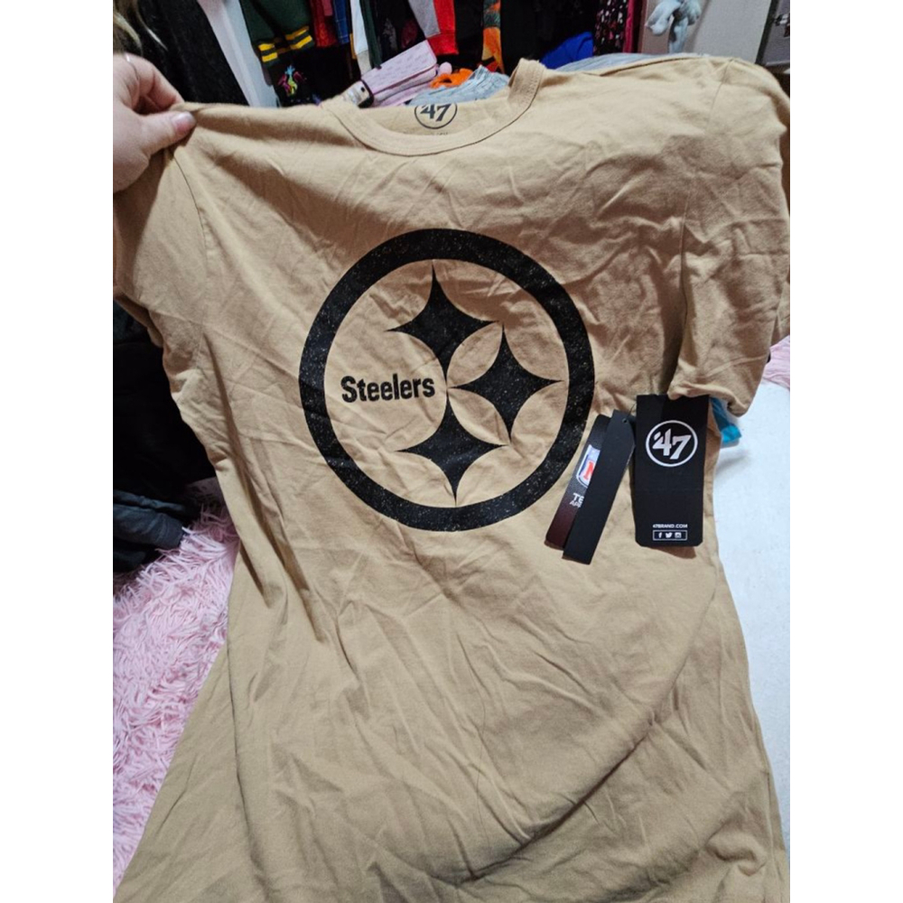 Men's s Pittsburgh Steelers Tshirt 47 Brand NWT
